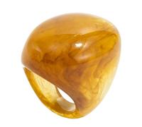 FHGSPQWM Large bague contemporaine en résine avec motifs marbrés abstraits empilables, respirants, confortables pour tous les jours, bagues en résine pour femme, One Size, Comme décrit, Comme décrit.