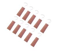 FHGSPQWM Lot de 10 blocs de cèdre à suspendre faciles à utiliser offrant un parfum plus frais dans les armoires fermées, les armoires et les odeurs, bloc de bois pour le rangement des vêtements