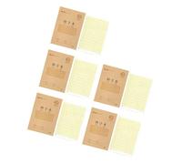 FHGSPQWM Lot de 10 cahiers portables de 14 x 21 cm, 20 feuilles par quadrillage pour étudiants, pratique de l'écriture manuscrite pour enfants