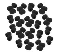 FHGSPQWM Lot de 50 éponges souples et élastiques pour pare-brise, en mousse noire, 10/20/50 pièces