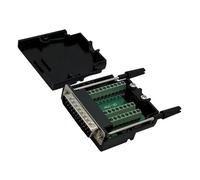 FHGSPQWM Module de carte DB25 25 broches Adaptateur femelle Bornes sans soudure Module de transmission avec long boulons/écrou Option équipement de contrôle industriel