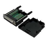 FHGSPQWM Module de carte DB25 25 broches Adaptateur femelle Bornes sans soudure Module de transmission avec long boulons/écrou Option équipement de contrôle industriel