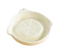 FHGSPQWM Moulin à ail et gingembre en céramique - Fonctionnement manuel - Râpe ronde pour fruits et légumes