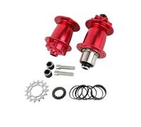 FHGSPQWM Moyeu de vélo haute résistance 6 cliquets Freehub en alliage d'aluminium 32 trous avant 100 mm arrière 135 mm résistant aux chocs