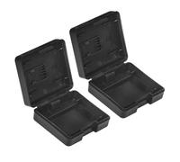 FHGSPQWM Organiseur de batterie portable résistant à l'eau avec porte-cartes mémoire pour accessoires d'appareil photo, boîte de batterie antichoc pour caméra d'action