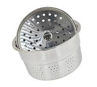 FHGSPQWM Panier vapeur en acier inoxydable - Ustensiles de cuisine en métal - Panier de cuisson à la vapeur - Parfait pour la cuisson à la vapeur de légumes - Outil de cuisine multifonction