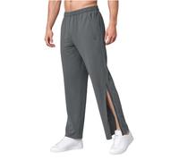 FHGSPQWM Pantalon de sport élégant pour homme avec fermeture éclair en tissu respirant pour l'entraînement, le cyclisme, les vêtements décontractés, le sport, la gym, l'entraînement