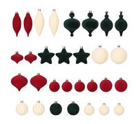 FHGSPQWM Plan unique Velutinous Holiday Ornamentation Strong Christmas Deck For Telecommute Party Kids Safe Holiday Ornamentation