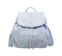 FHGSPQWM Pochettes organisationnelles élégantes et simples à plusieurs couches, tissu immunitaire permanent et confortable, ceintures concentrées, sac à dos ergonomique pour ordinateur portable, bleu