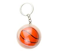 FHGSPQWM Porte-clés authentique en acrylique en forme de basket-ball - Accessoire tendance pour les amateurs de sport et les styles décontractés, Cradleball, taille unique