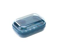 FHGSPQWM Porte-savon innovant à double compartiment, couvercle antidérapant, étui de rangement étanche pour les amateurs de gym, étui de voyage portable