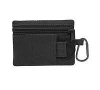 FHGSPQWM Sac de rangement à fermeture éclair résistant à l'eau en nylon 600D facile à attacher aux ceintures, sacs, équipement de vie actif, support d'extérieur portable