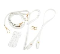 FHGSPQWM Sangles de sac à bandoulière avec cordon de serrage, poignée de sac à main, accessoires de poche de rechange pour kits de réparation de seau, blanc
