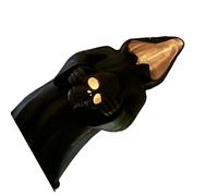 FHGSPQWM Sculpture fantomatique d'Halloween en forme de crâne - Décoration de bureau pour les fêtes de fin d'année - Décoration d'intérieur et d'extérieur