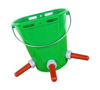 FHGSPQWM Seau d'alimentation pour bovins de grande capacité 8 L - Lait lourd pour transporter et nettoyer facilement l'alimentation des animaux