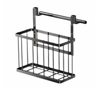FHGSPQWM The Cabinet Door Organizer Panier de rangement avec hauteurs réglables pour cuisine et salle de bain Organisation de la maison Organisateur d'armoire à suspendre