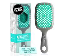 FHI Heat UNbrush Brosse démêlante pour un brossage sans douleur sur tous les types de cheveux humides ou secs, poils antistatiques DuoFlex durables, poignée légère, brosse à cheveux ventilée, Aurora