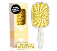 FHI Heat UNbrush Plus Brosse à cheveux bouclés pour un démêlage doux et efficace sur les types de cheveux humides ou secs fragiles, brosse démêlante avec 84 poils UltraFlex, ultra légère, ventilée
