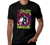 FHIAYRX Luxury Man Quality High Airplane Cotton Jefferson Funny Shirts Brand T-Shirt