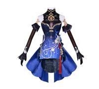 FHILECV Costume de cosplay Genshin Impact Ganyu - Tenue de fête d'Halloween (taille M)