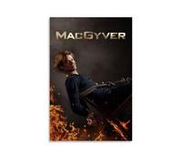 FHILTNMWC Mac Poster Gyver Action-Adventure vintage - Impression sur toile pour chambre à coucher - Art mural esthétique - 20 x 30 cm - Style sans cadre