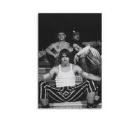 FHILTNMWC Red Hot Poster Chili Peppers Rock Band Couverture d'album Impression sur toile pour chambre à coucher Décoration murale esthétique 50 x 75 cm Sans cadre