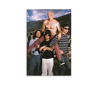 FHILTNMWC Red Hot Poster Chili Peppers Rock Band Couverture de l'album Impression sur toile pour chambre à coucher Décoration murale 30 x 45 cm Sans cadre
