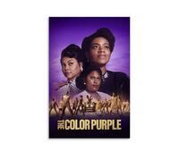 FHILTNMWC The Color Poster Purple Period Drama Vintage Movie Poster Encadré Toile Cadre en Bois Maison Chambre Garage Art Déco 30 x 45 cm Sans Cadre