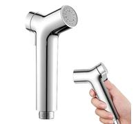 Fhioevt Douchette Bidet Douchette à Main avec Pulvérisateur de Baignoire Portatif et Pulvérisateur de Bidet à Pression Réglable pour Toilettes