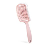 FHISKUNYU Brosse à Cheveux sans Arrachage | Pour Cheveux Bouclés, Mouillés & Fins | Coiffage & Stylage Doux pour Femmes et Hommes | Design Ergonomique Antidérapant