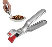 FHISKUNYU Pince Anti-brûlure pour Air Fryer et Four, Plat Pizza Grillage Antidérapant en Acier Inoxydable - Accessoires de Cuisine Sécurisés pour Hot Dishes, Casserole et Air Fryers