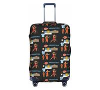 FHIZOAL Argentina Cult Housse de protection élastique anti-rayures pour bagages de 45,7 à 81,3 cm, blanc, XL, Classique