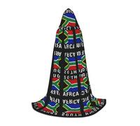 FHIZOAL Cape à capuche Afrique du Sud pour adolescents, sorcières, vampires, faucheuse costumée, fêtes à thème, Comic Con