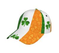 FHIZOAL Casquette de baseball classique avec drapeau irlandais - Réglable et respirante - Style vintage - Pour le golf, la gym, l'entraînement, le sport en plein, Noir , Taille unique