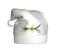 FHIZOAL Chapeau décoratif de Noël en forme de pétales de lotus pour adulte, doux et léger