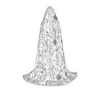 FHIZOAL Herbes florales et plantes herbacées Halloween Cape à capuche pour adolescents sorcières vampires Faucheuse Costume fêtes à thème Comic Con