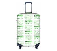 FHIZOAL Irish Blessing St Patrick Housse de protection élastique anti-rayures pour bagages de 45,7 à 81,3 cm, blanc, S, Classique