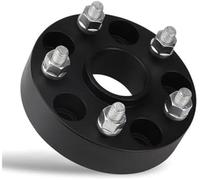 fhjwqronte Adaptateur de moyeu automobile Adaptateurs de roue 2 pièces 25/30/35/40Mm Pcd 5X120 Cb 64.1 Mm, adaptateur d'espacement, pour Civic Type R pour Tesla Model S(BLACK 2PCS 45mm Black)