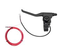 fhjwqronte Composant de frein de scooter alimenté par batterie Levier de poignée de frein gauche avec cloche et ligne pour scooter Gotrax Gxl V2 Kickscooter Apex Pro Xl Rival Xr Elite
