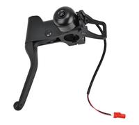 fhjwqronte Composant de frein de scooter alimenté par batterie Poignée de guidon gauche de levier de frein avec anneau de cloche à crochet pliant, pour Xiaomi, pièces de rechange Elite(With Steering)