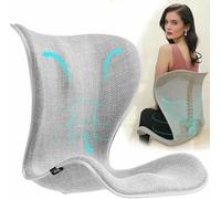 FHJYKP Coussin de dossier ergonomique pour chaise de bureau, correcteur de posture de la taille inférieure pour une position assise longue, le travail, les jeux, la lecture, redresseur de dos extra