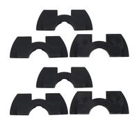 Fhkpsqkcn Lot de 6 amortisseurs de vibrations en caoutchouc pour trottinette électrique