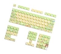 Fhkpsqkcn Lot de touches sur le thème des animaux pour claviers de jeu mécaniques 68/75/84/98/100/104/108