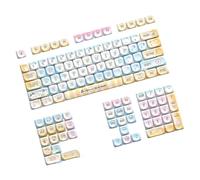 Fhkpsqkcn Lot de touches sur le thème des animaux pour claviers de jeu mécaniques 68/75/84/98/100/104/108