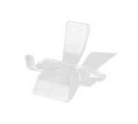 Fhkpsqkcn Pierre précieuse Petits objets de collection Présentoir Acrylique Forme de chaise Support d'exposition Chevalet Présentoir pour Géodes Rock Minéral