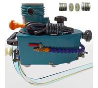 FHRKA 800W Petite Machine de Bordure en Verre électrique, Petite Coupe-Bordure en Verre Portable, Machine de meulage de Coin d'art en Verre diamanté Bricolage (Blue)