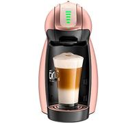 FHRKA Cafetière à Capsule Penguin en Or Rose Machine à café de Couleur Or Rose avec minuterie Machine à café à Mousse de Lait Machine à café à Capsule