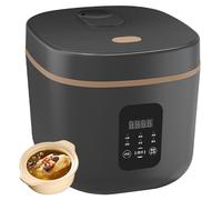 FHRKA Cuiseur à Riz Intelligent, mijoteuse 4L et Vapeur avec 8 Fonctions de Cuisson, Rendez-Vous Intelligent de 12 Heures et Affichage LED