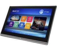 FHRKA Écran TV 13,3 Pouces intégré à l;Appui-tête, système de Divertissement arrière Android 11.0, Compatible Wi-FI, Port USB intégré et Interface pour Carte TF.