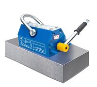 FHRKA Élévateur magnétique N42 avec Bloc d'inclinaison de sécurité, pour palan, Plaque de Levage en Acier, température de Fonctionnement -40°C à 80°C (880lb/400kg)